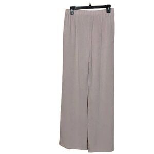 NEW Know One Cares Flat Front Pull On WideLeg  Pants Women's Size Large